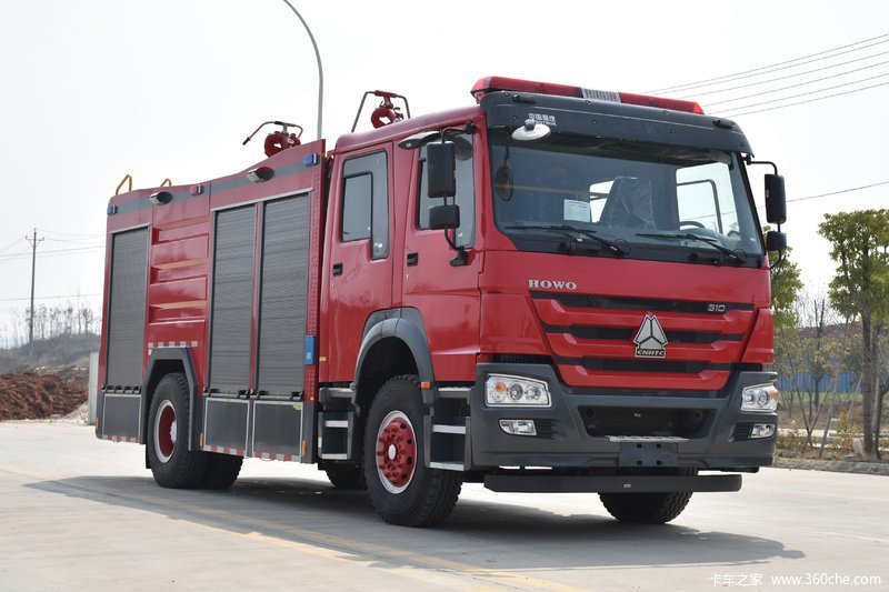 重汽豪沃T5G搶險救援消防車