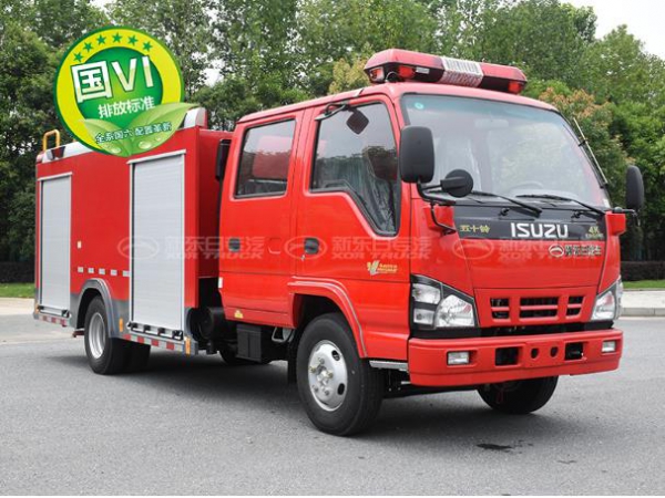 五十鈴藍牌1噸水罐消防車